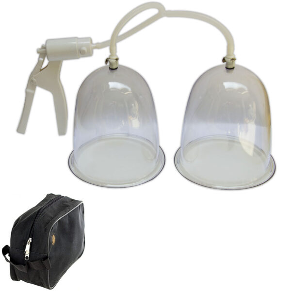 Extra Extra Large Airlock Contoured Breast Enlargement System