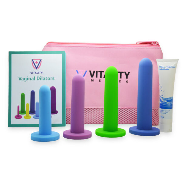 Silicone Dilator 4-Pack Size 3-6 Silicone Dilators for Women & Men