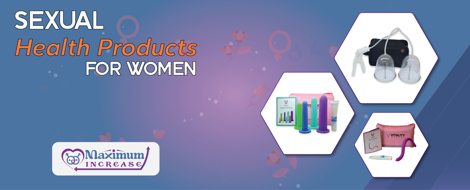 1920 x 775 Sexual Health Products for Women